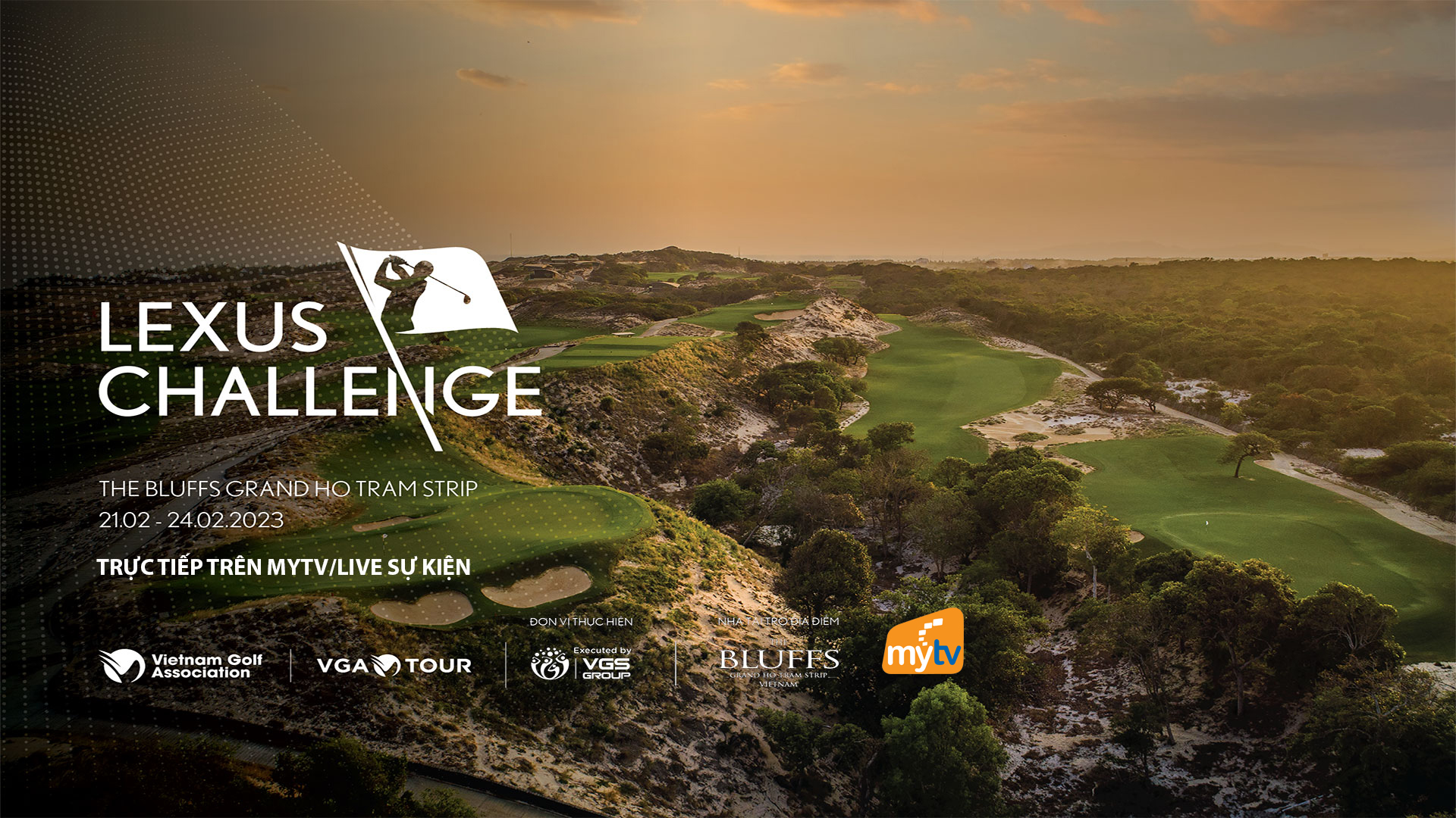 Làng Golf Việt Nam mở màn 2023 với giải Lexus Challenge trên Truyền hình MyTV