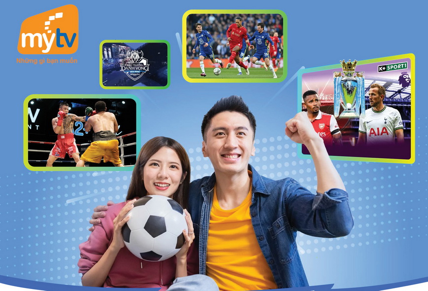 Những “điểm nóng” thể thao dành riêng cho khán giả của truyền hình MyTV