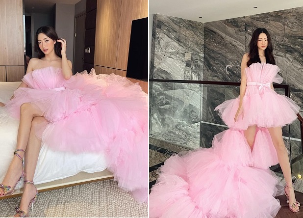 Hoa hậu Lương Thùy Linh xinh đẹp như công chúa đón sinh nhật thứ 21