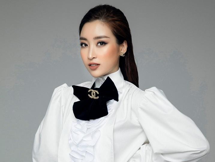 Hoa hậu Đỗ Mỹ Linh tham gia đêm thi Người đẹp Thời trang với vai trò vedette