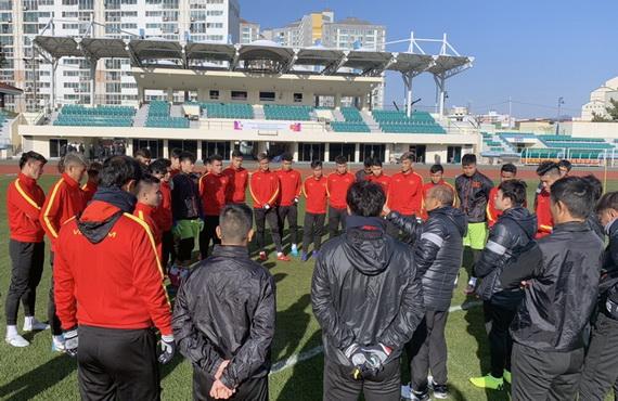 U23 Việt Nam ráo riết tập luyện chuẩn bị cho VCK U23 châu Á