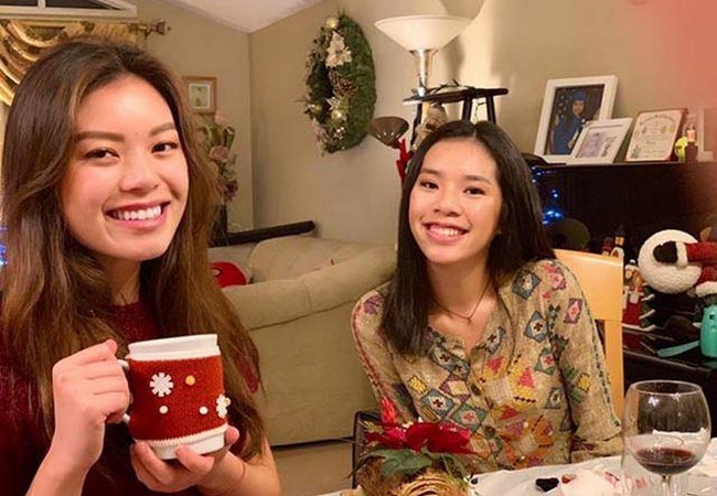 2 con gái xinh đẹp, kín tiếng của Quang Minh - Hồng Đào