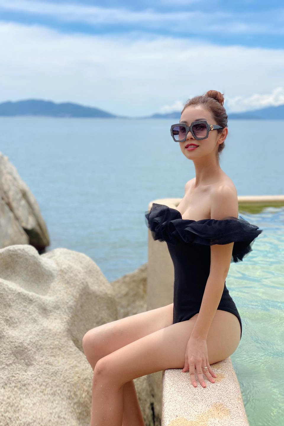 Cuộc sống viên mãn của 'Hoa hậu 4 con' Jennifer Phạm