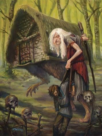 'Ác quỷ rừng sâu' và mụ phù thủy chuyên ăn thịt trẻ con Baba Yaga