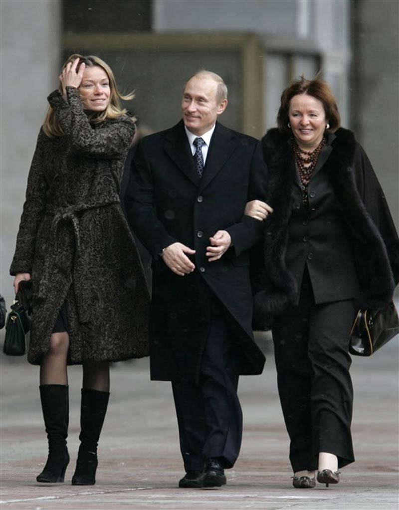 Những điều ít người biết về gia đình Putin