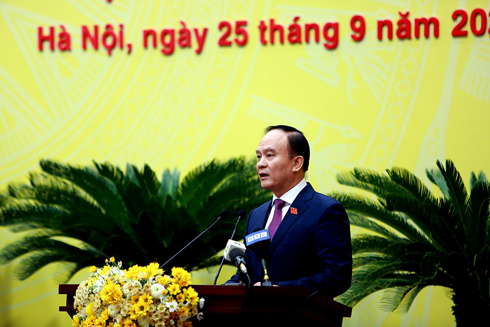 Ông Nguyễn Đức Chung bị bãi nhiệm chức Chủ tịch UBND TP Hà Nội