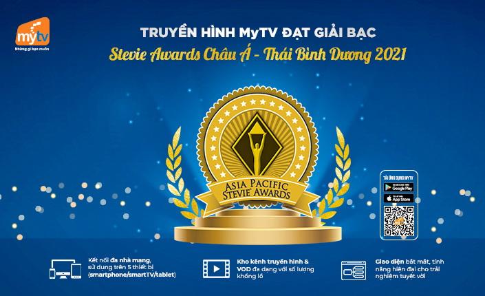 Truyền hình MyTV được vinh danh tại Stevie Awards Asia – Pacific 2021