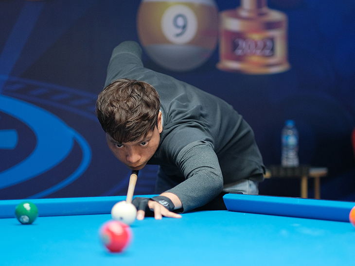 Dương Quốc Hoàng toàn thắng 2 trận tại giải Pool US Open