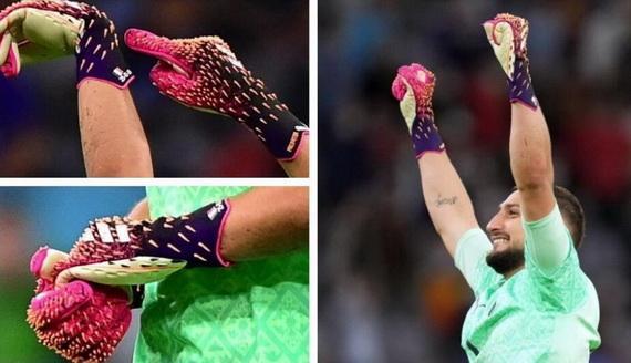 Bí mật đôi găng tay đầy gai giúp thủ môn Italia thi đấu xuất sắc