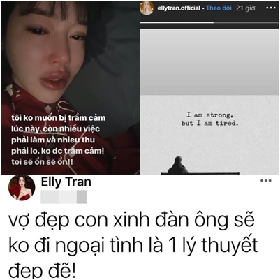 Elly Trần bị nghi đã chia tay chồng Tây và đang độc thân