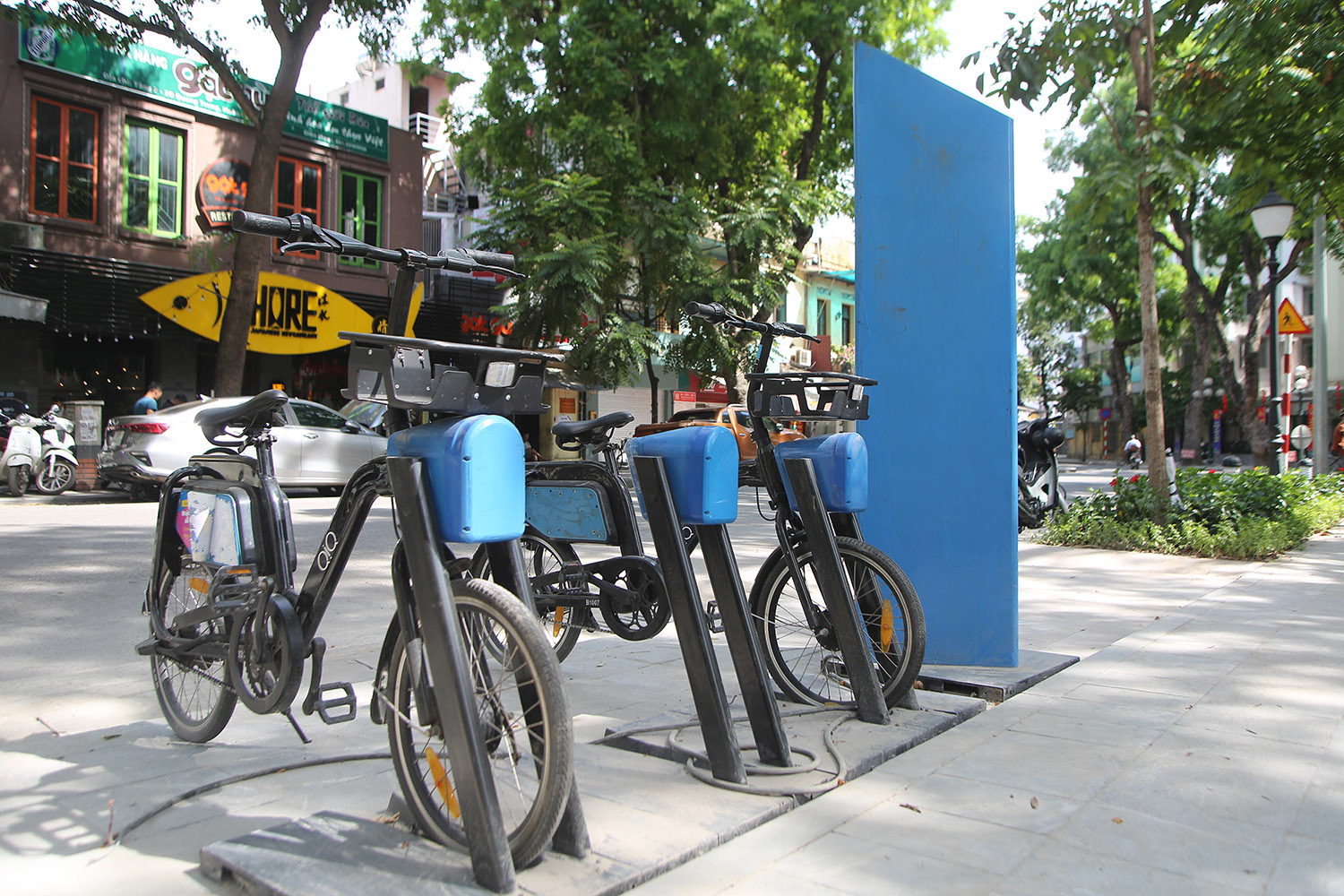Công viên tiền tỷ với mô hình xe đạp công cộng đầu tiên tại Hà Nội