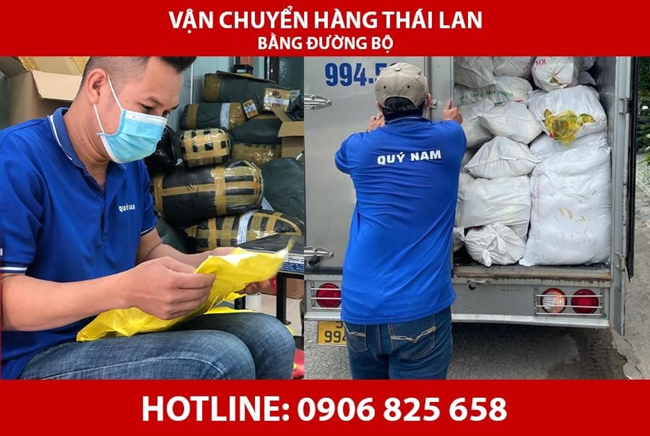 Nhận vận chuyển hàng từ Thái Lan về Việt Nam không giới hạn