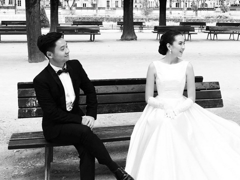 'Cô gái thời tiết' Mai Ngọc chụp ảnh cưới ở châu Âu