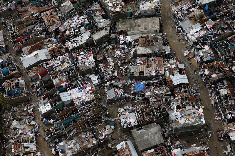 Sức công phá của bão Matthew một lần nữa biến đất nước Haiti thành đống đổ nát.