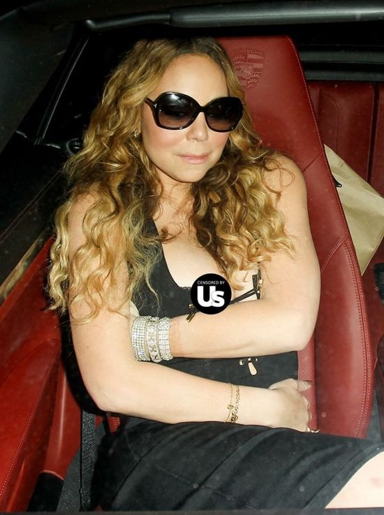 Trong một buổi hẹn hò lãng mạn với vị hôn phu James Packer, Mariah Carey đã ăn mặc như thế này đây.