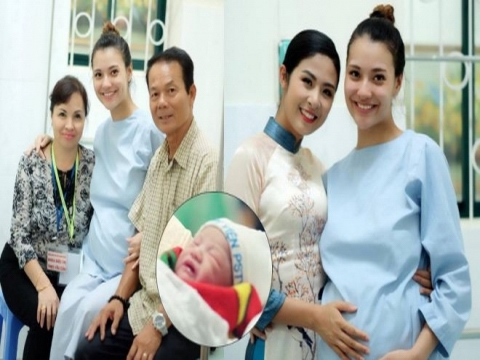 Hồng Quế đã sinh con gái đầu lòng nặng 2,9kg