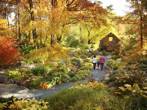 Những khu vườn đẹp nhất nước Mỹ mùa thu