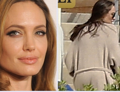 Angelina Jolie 'tàn tạ', đến cả cầm ly nước không vững sau ly hôn với Brad Pitt