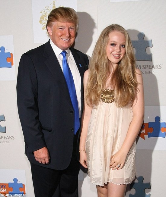 Donald Trump, Tiffany Trump, con gái tổng thống Mỹ, tổng thống mỹ 2016 Donald Trump