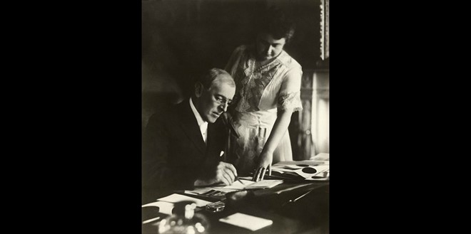 Edith Bolling Galt Wilson, người vợ thứ hai của tổng thống Woodrow Wilson,