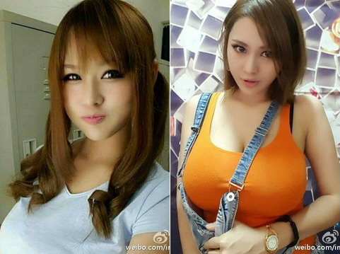 Hotgirl Đài Loan không mua nổi áo ngực vì vòng một quá lớn