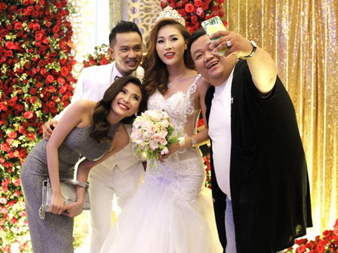 Dàn sao Việt nhí nhảnh trong đám cưới Thiên Bảo