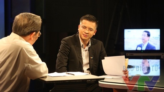 BTV Quang Minh trong chương trình 
