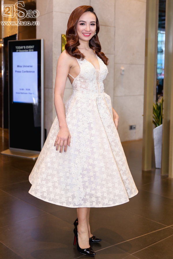 Hoa hậu Ngọc Diễm với phong cách công chúa váy xòe bồng bềnh