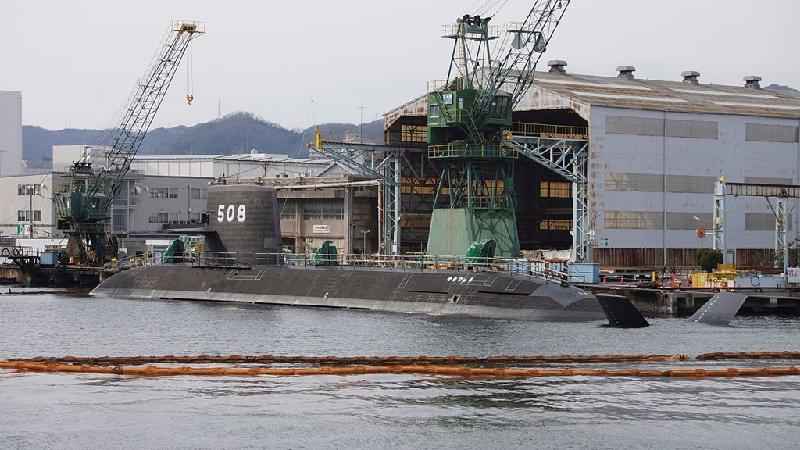 SS-508 Sekiryu (rồng đỏ) hoạt động từ ngày 13/3/2017. Theo kế hoạch, Nhật Bản sẽ đóng mới 13 tàu ngầm lớp Soryu nhằm nâng cao sức mạnh tác chiến trên biển cho JMSDF. Ảnh: JMSDF