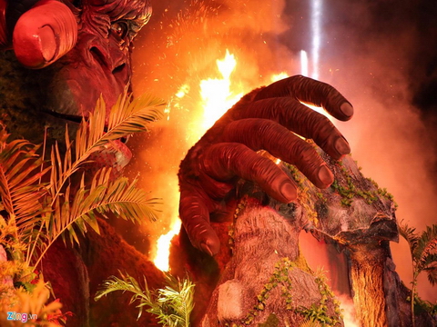 Sân khấu 'Kong: Skull Island': Từ hoành tráng đến cháy trơ khung sắt