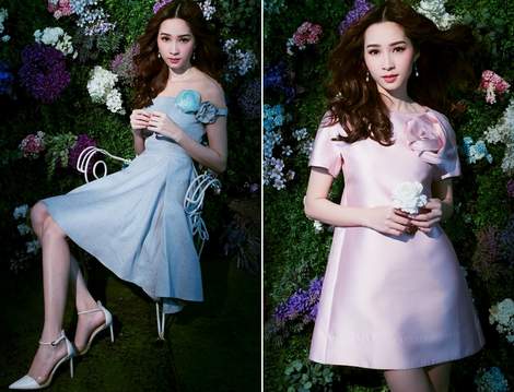 Hoa hậu Thu Thảo truyền cảm hứng với hình tượng hoa hồng