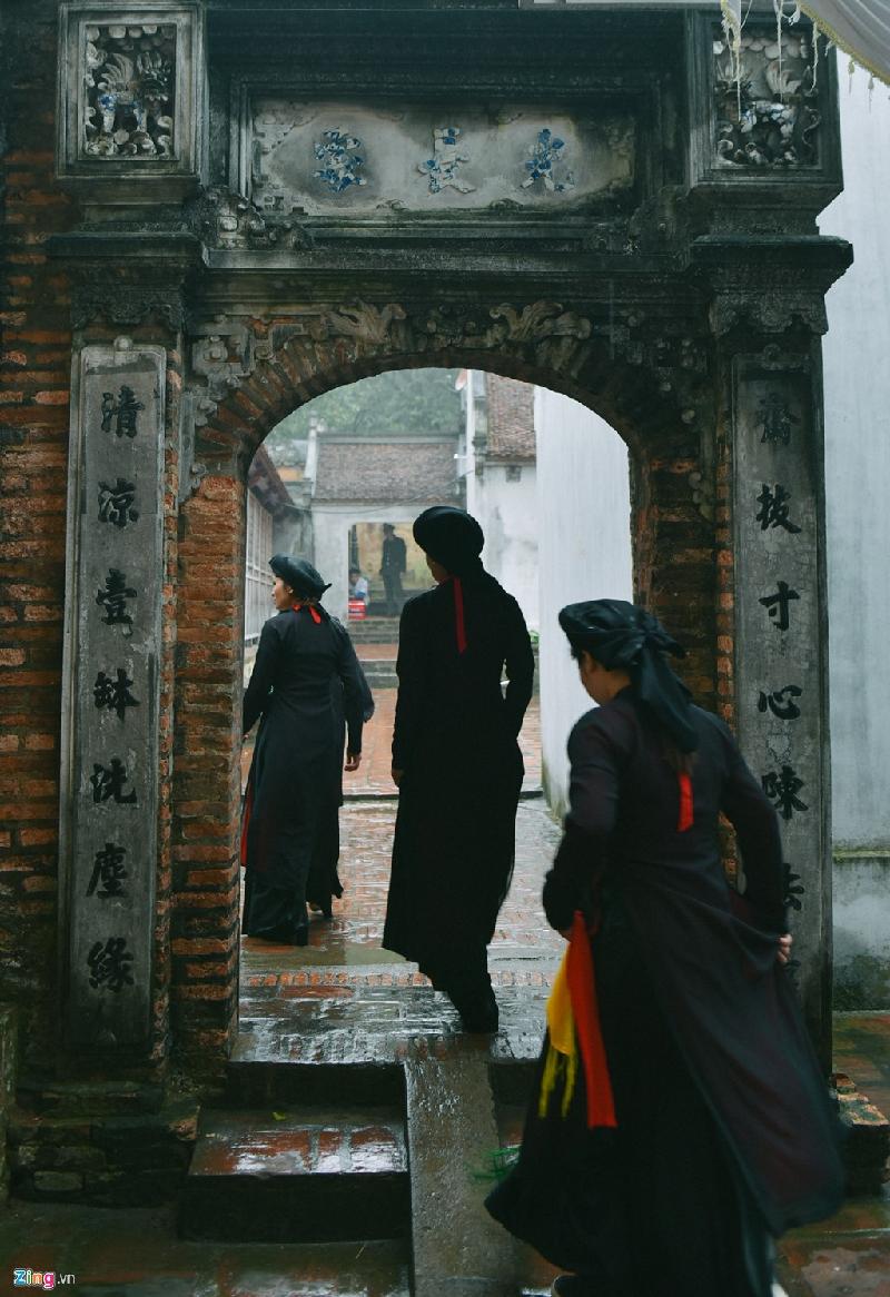 Những cổng chùa cổ kính, rêu phong và mang nét kiến trúc riêng biệt.