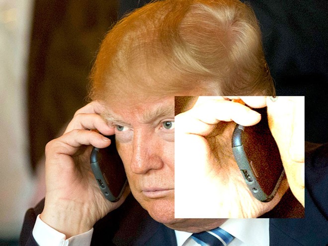 Tổng thống Mỹ Donald Trump chuyển qua dùng iPhone