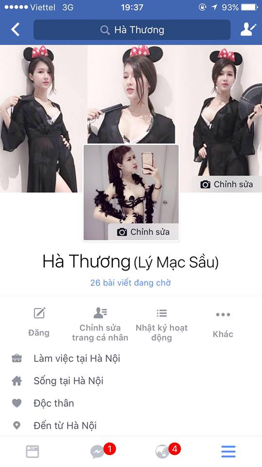 Sau gần một năm vắng bóng trên mạng xã hội vì phải cải tạo trong trại giam, mới đây, hot girl Trâm Anhbất ngờ đăng tải hình ảnh của mình với cuộc sống thường ngày và đổi tên thành Hà Thương.