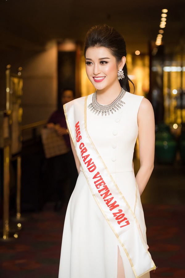 Huyền My đã chính thức được cấp phép tham dự cuộc thi Miss Grand International 2017.