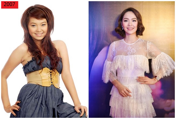 Nữ ca sĩ Minh Hằng từ biệt danh "bé heo" đến giờ đã trở thành "nữ hoàng quảng cáo" của showbiz Việt.
