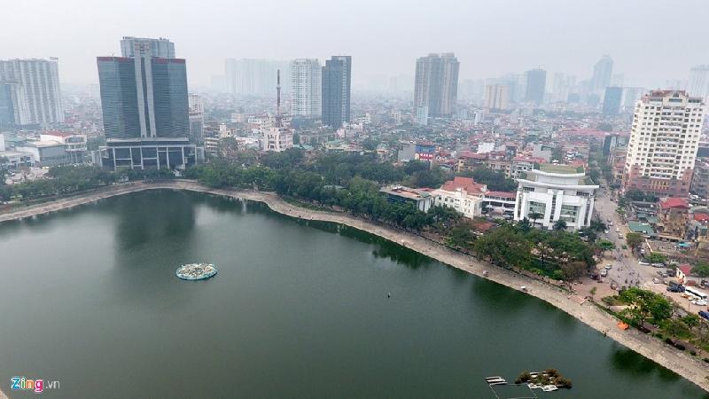 Hồ Thành Công được cải tạo, kè lại từ năm 1997. Năm 2013, thành phố chính thức giao UBND quận Ba Đình tiếp nhận việc quản lý địa danh này.