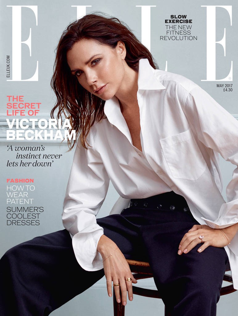 Nhà thiết kế Victoria Beckham vừa trở thành gương mặt trang bìa của tạp chí 