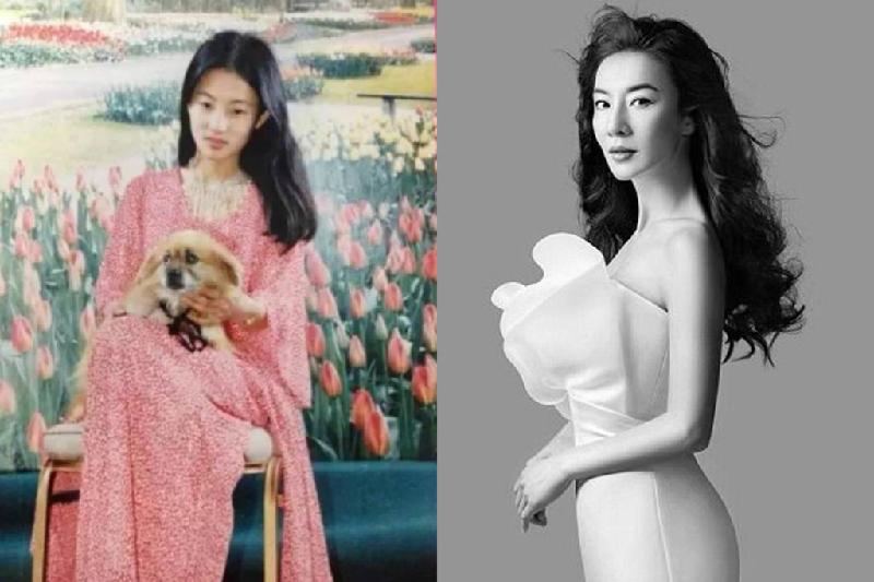 Vẻ đẹp thuần khiết của Liu Yelin khi là thiếu nữ 15 tuổi (trái). Bà chia sẻ mục tiêu trong thời gian tới là đi du lịch khắp thế giới.