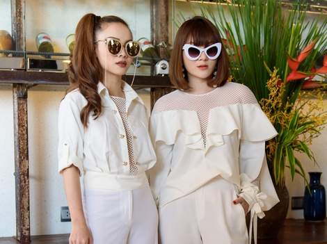 Dàn sao Việt diện sắc trắng đen dự show thời trang