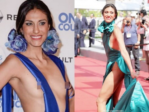 Mỹ nhân người Mexico bán khỏa thân gây sốc trên thảm đỏ Cannes