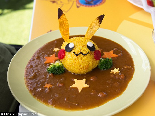 Quán cà ri ở Nhật Bản này phục vụ các món ăn được tạo hình theo chú pokemon nổi tiếng Pikachu.