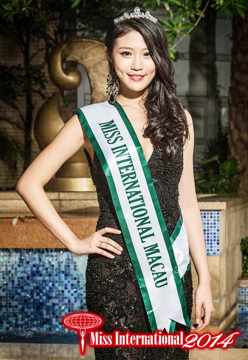 Hoa hậu quốc tế Macau 2016 - Hio Man Chan là người mẫu quảng cáo có tiếng tại quê nhà.