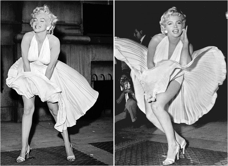 Marilyn Monroe và khoảnh khắc huyền thoại.