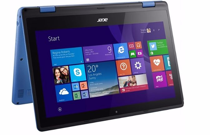 Acer Aspire 11: Có sẵn các màu đỏ nhạt và xanh nước biển, Aspire 11 là chiếc laptop hai trong một hướng đến nhóm người dùng phổ thông. Model này có cấu hình khiêm tốn, chẳng hạn màn hình 11,6 inch độ phân giải 1.366 x 768 pixel, chip Intel Pentium và giá bán 329 USD.