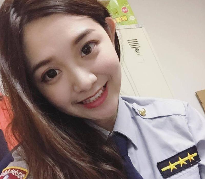 Ngoại hình đáng yêu của nữ cảnh sát Đài Loan