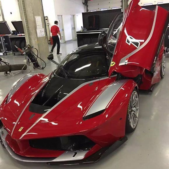 Siêu xe Ferrari FXXK được Quách Phú Thành mua vào năm ngoái. Ảnh: