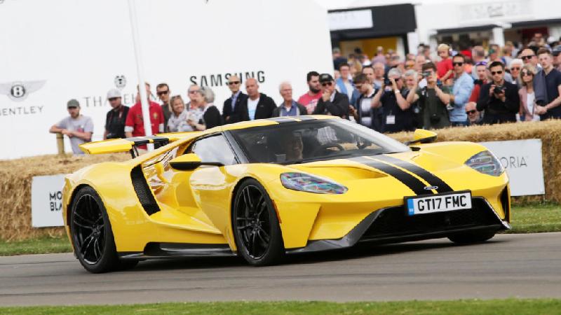 8. Ford GT - 54,54 giây: