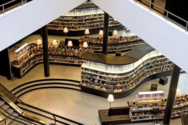 Thư viện mới ở Almere, Hà Lan