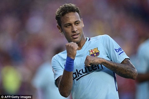 Neymar lập công giúp Barcelona đánh bại Manchester United